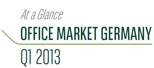"The Regional Office Market in Germany, Q1 2013" report prepared by BNP Paribas Real Estate has been published.
