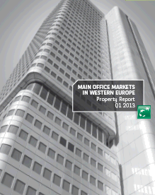 Main Office Markets in Western Europe Q1 2013