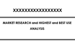 Index of High and Best Use Analysis Report